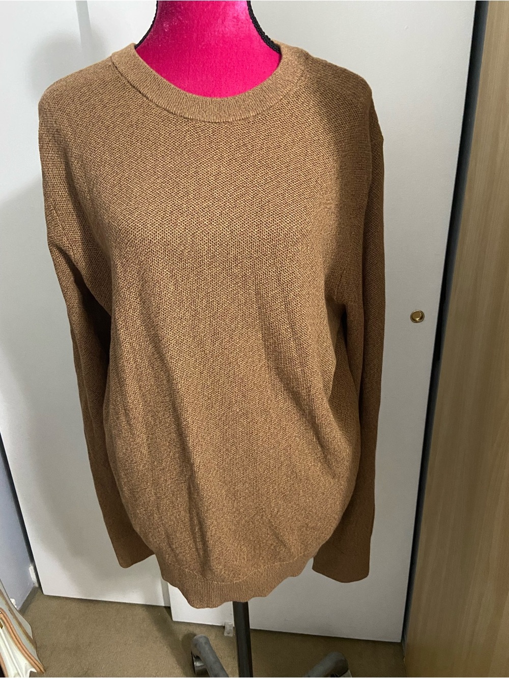 Michael kors chestnut brown sweater XXL NWT